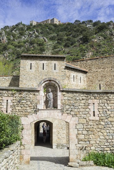Part of the fortification of the city