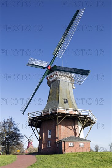 Green windmill