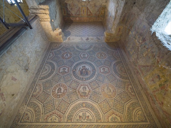 Ancient Roman mosaic
