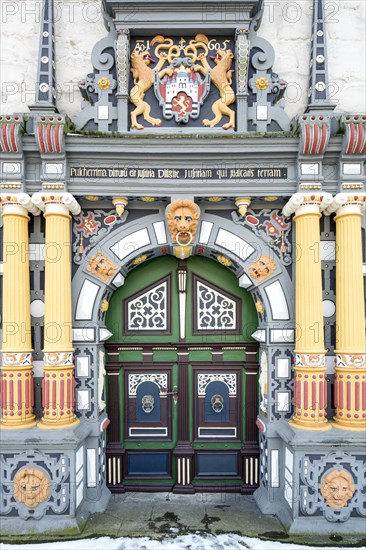 Town hall in the Weser Renaissance style