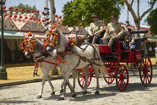 Carriage at the Feria de Abril