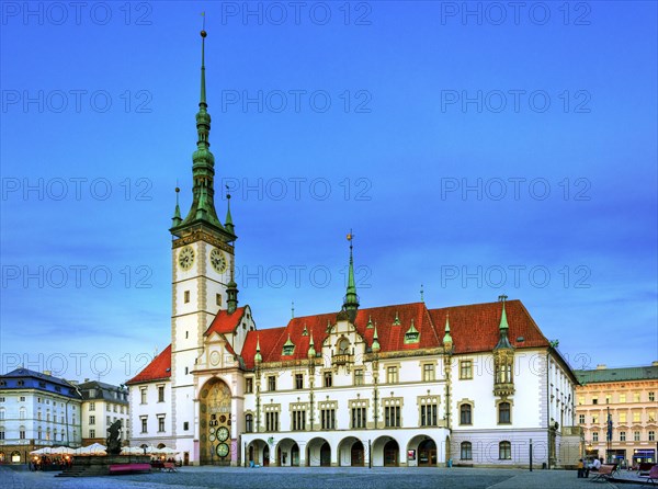 Olomouc City Hall with astronomical clock