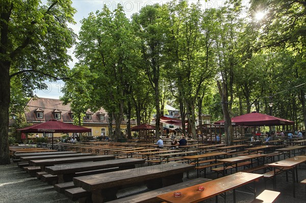 Menterschwaige beer garden