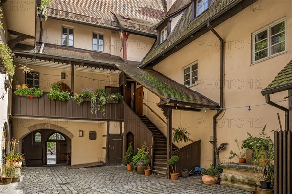 Courtyard of the Sebald Vicarage