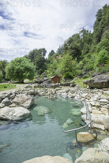 Thermal pools of Termas los Pozones