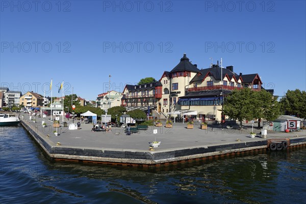At the port of Vaxholm