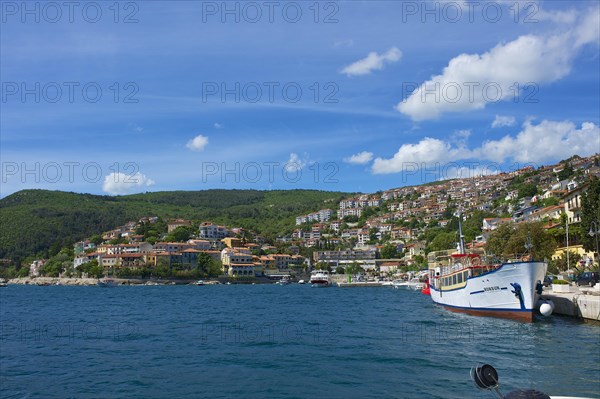Townscape over the sea