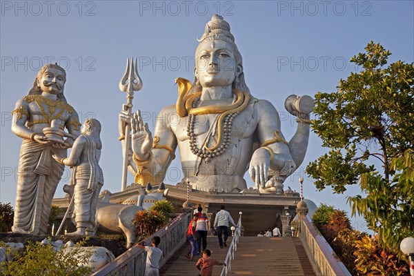 Giant statue of Lord Shiva