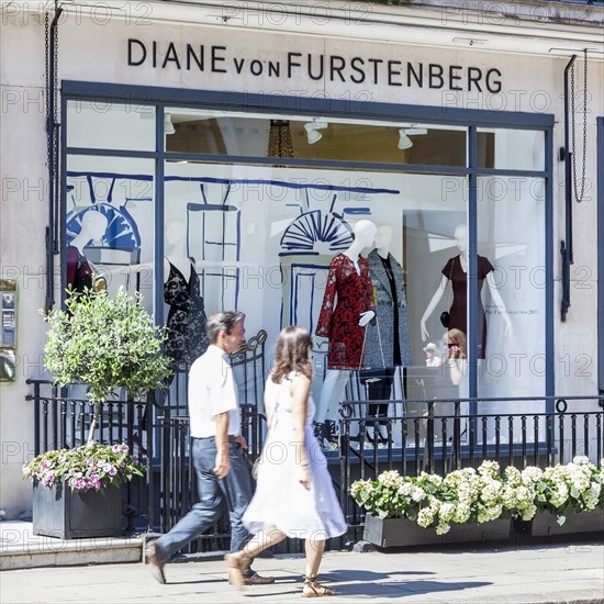 Store of fashion designer Diane von Furstenberg