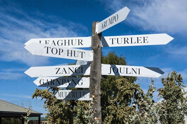 Sign post