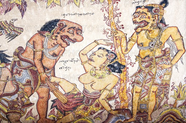 Traditional Kamasan painting