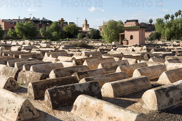 Jewish cemetery in the Mellah