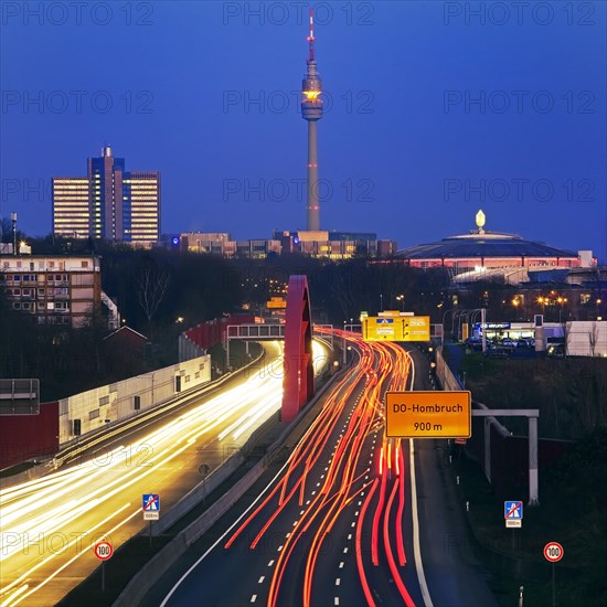 A40 motorway with Florian tower