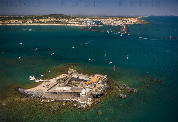 Fort Brescou off Cap d'Agde