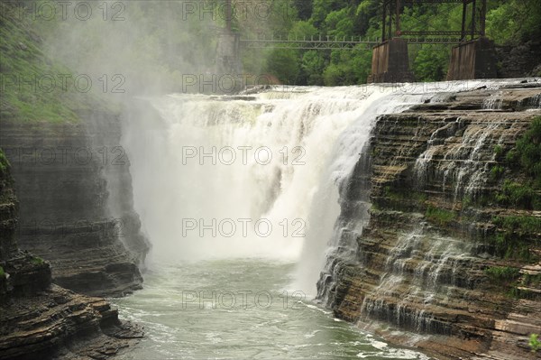 Genesee River Upper Falls