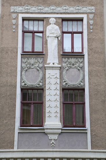Relief of a woman