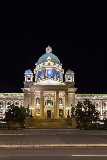 The Parliament Building of Serbia