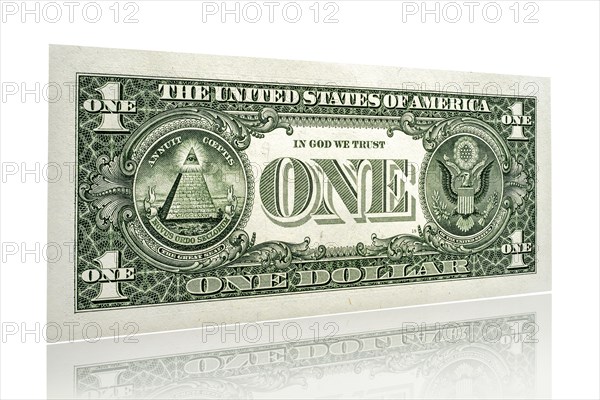 Back of a one-dollar bill