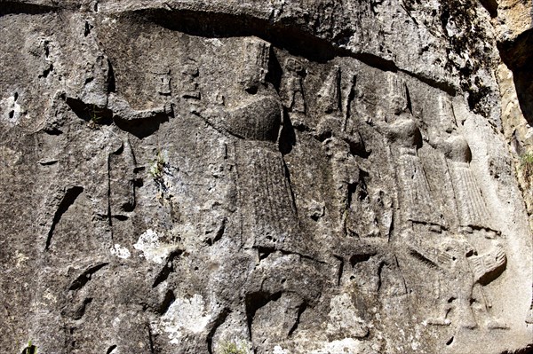 Stone relief