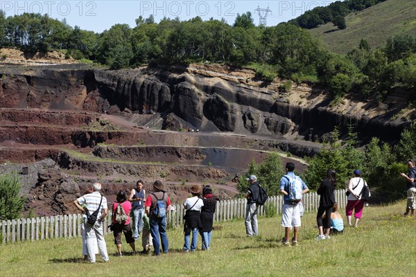 Tourists in Lemptegy Volcano