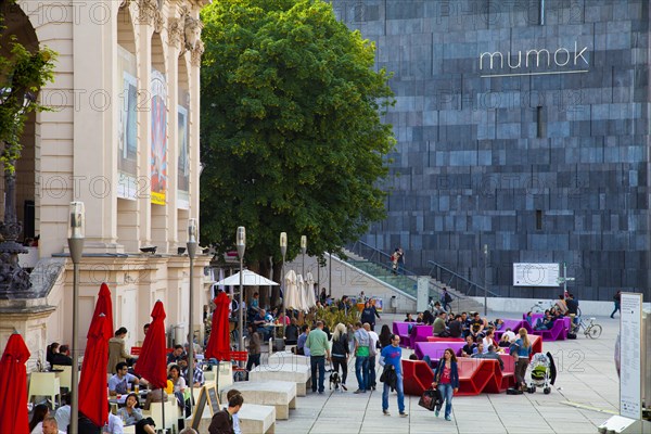 Museumsquartier cultural area