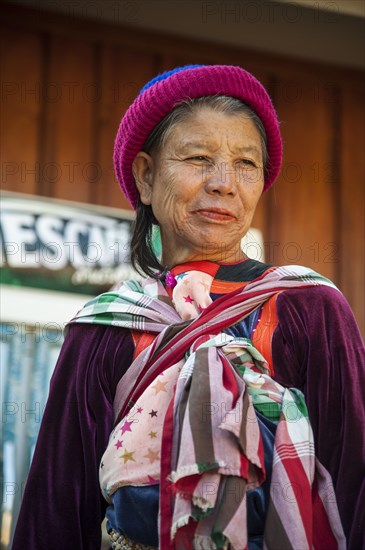 Elderly Lisu woman