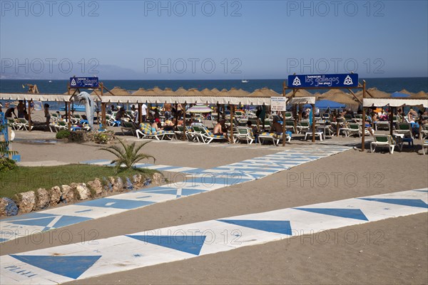 Paths to the beach