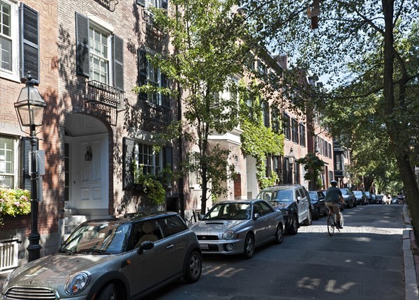 Street in the district of Beacon Hill