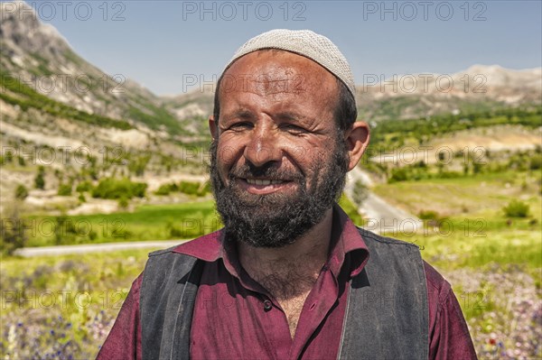 Portrait of a Turkish shepherd