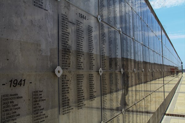 List of names of the fallen soldiers