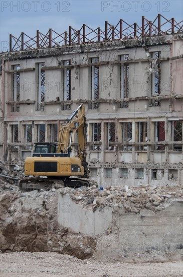Demolition works