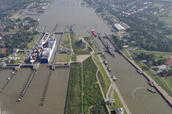 Lock of the Kiel Canal