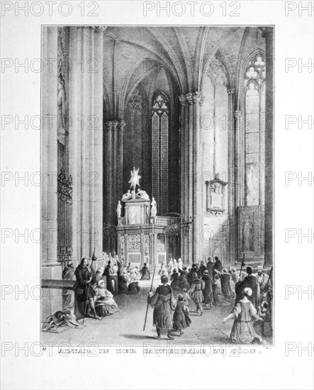Historical engraving