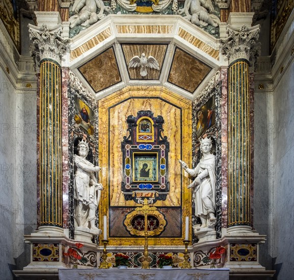 The Capella della Santissima Icone with Byzantine icon from the 11th century