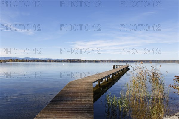 Lake Starnberg near Sankt Heinrich