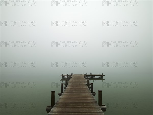 Pier on Lake Woerthsee