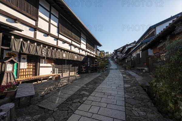 Historic village on Nakasendo street