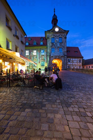 Old Town Hall at the Regnitz river