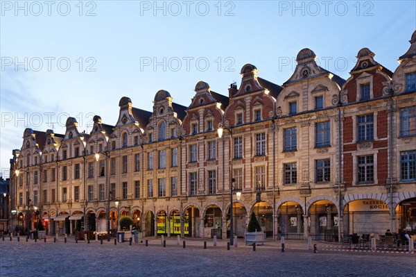 Place des Heros square in Arras