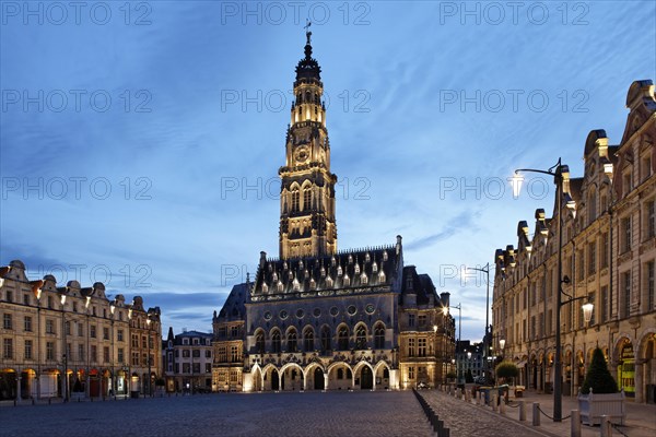 Place des Heros square in Arras