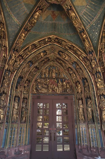 Entrance of the vestibule in the Frauenkirche