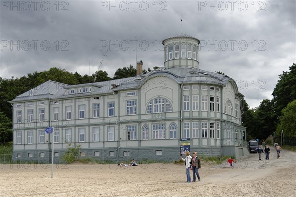 Former spa building