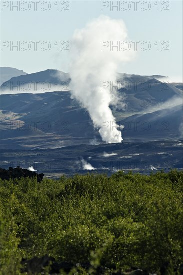 Geothermal area
