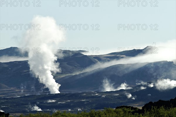 Geothermal area