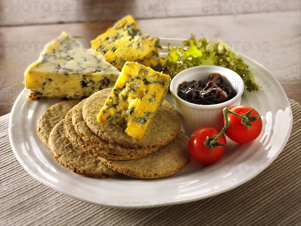 Biscuits with Stilton