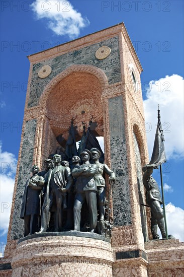 Monument of the Republic with Ataturk