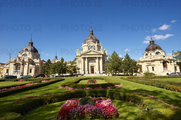 Neo-baroque Szechenyi Baths