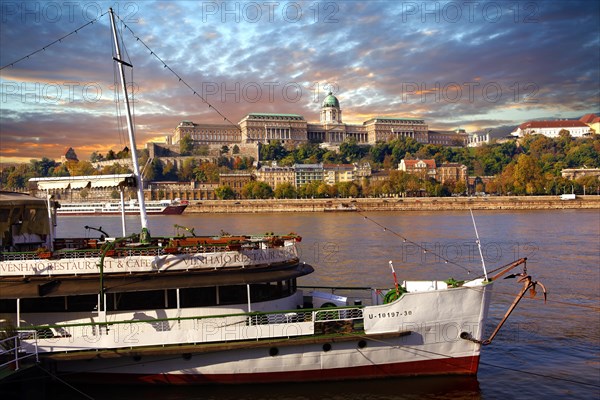 Buda Castle Hill with the Danube