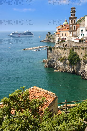 Resort town of Atrani