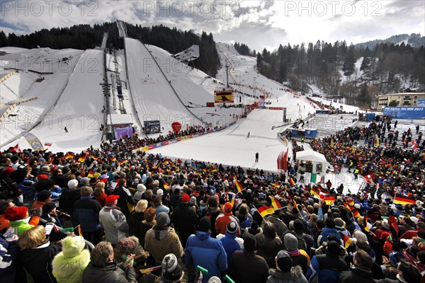 Slalom on Gudiberg Mountain